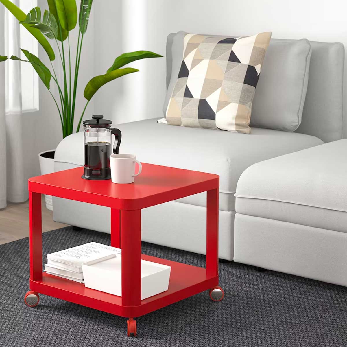 Tingby side table casters