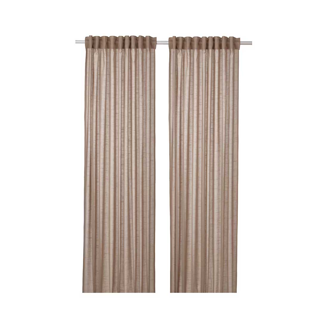 Silverloenn sheer curtains 1 pair